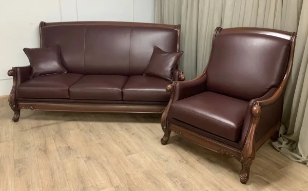 Кресло кожаное "Мадрид"  
