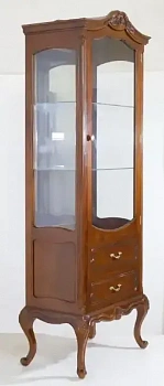 Шкаф-витрина MSU.503 bbc-185 купить в интернет магазине Мебель из массива. Звоните +7 495 961-63-63 Витрины в гостиную Индонезия