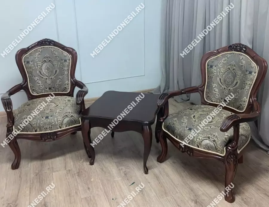 Кресло кожаное "Никольское"  